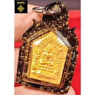 泰国佛牌 Thailand amulets 帕坤平佛 小模/龙婆醒大师 佛历2550年泰国现代罗勇府的顶尖名师龙婆醒，他是传奇圣僧龙婆添（歪头添）的亲传大弟子之一，完美继承了龙婆添制作坤平与五芒星符印