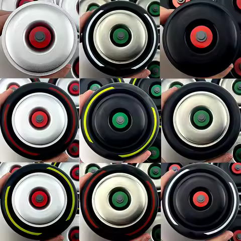 New 4 Tyre 4410 Compatible 42171 42141 F1 CADA Car Wheels 15038 49294 81.6x44mm MOC Building Technol