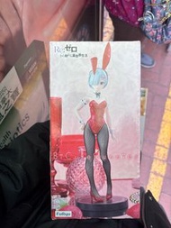 Furyu Re:从零开始的异世界生活 Bicute Bunnies Pvc 雷姆 红色 Ver. 手办 29 Cm