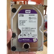 Western Digital Purple 2TB WD20PURX 3.5" CCTV Surveillance WDC WD HDD