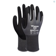 Women 1 -Pair Men Impregnated Coated for Gardening Gloves Maintenance Black Gray XL and Work Safety Warehouse Nitrile