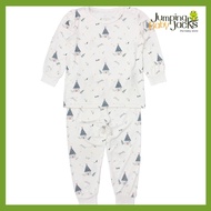 Earth Bebe Bamboo Pyjamas Set - Blue House (2Y/3Y/4Y/5Y)