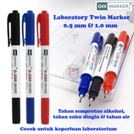 GEE Lab Twin Marker G-3205 anti alcohol waterproof anti oil quick drying alcohol-resistant Marker