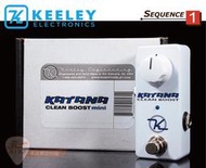 【爵士樂器】公司貨 美國製造 Keeley Mini Katana 迷你 增益 單顆效果器