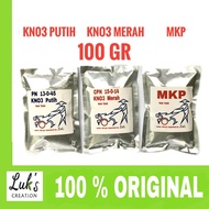 PUPUK MKP KNO3 PUTIH KNO3 MERAH 100 GRAM