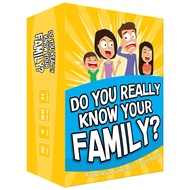 Do You Really Know Your Family Card Games Family Friends Fun Board Games Interaction Children Toys