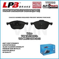 [FRONT BRAKE PAD] Volvo V40 T4/T5 V50 MW/T5 LPB Premium Semi Metallic Euro Standard