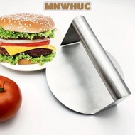 MNWHUC Smash Burger Press, No Rust Stainless Steel Stainless Steel Grill Press, Grill Press Round Bu