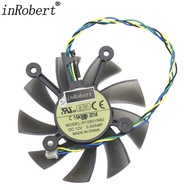 75mm 4pin Radeon HD 7770 GTX750 GPU Cooler Fan For ASUS GTX 560Ti 650 GTX550Ti 250X Radeon HD7770 HD