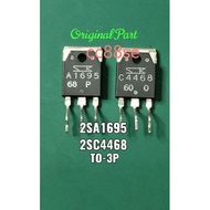 2SA1695 2SC4468 A1695 C4468 TO-3P  N-CHANNEL P-CHANNEL POWER TRANSISTOR SANKEN (sold in pair)