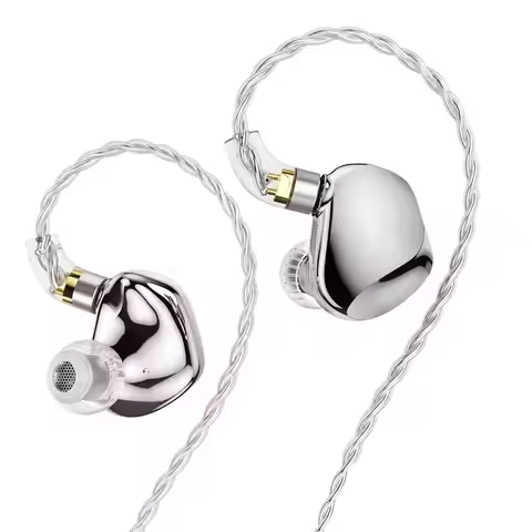TRN VX PRO+ 8BA+1DD Hybrid Metal In Ear Earphone IEM HIFI DJ Monitor Running Sport Earphones EMA V90