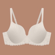 Women's bra S10-30157 has underwire, thin foam, slanted cups