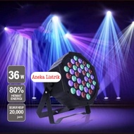 36 LED DISCO STAGE SPOTLIGHT 36W RGB STAGE LIGHT/ 36LED PAR LIGHT/ STAGE LIGHT/