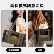 Pet Cat Bag Outing Portable Foldable Portable Cat Bag Large Capacity Pet Backpack Cat Bag