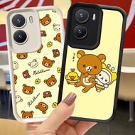 XI35 Rilakkuma Casing for VIVO Y33e IQOO Z9X 13 Z9 Y75 Y83 Y01 Z10 Y73 V17 5G Black White