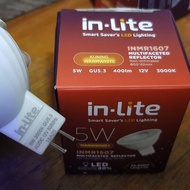 Inlite 5w (watt) In-lite LED/ Mr16 INMR1607 12Volt