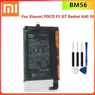 แบตเตอรี่แท้  BM56 Battery For Xiaomi POCO F3 GT Redmi K40 5G BM56  แถมอุปกรร์ซ่อมไขควง  รับประกัน 6