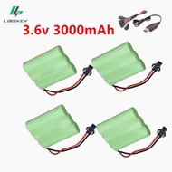 3.6V 3000mah Ni-MH Battery SM-Plug For RC Toys Cars Trucks Tanks AA 3.6v Rechargeable NiMH Battery P