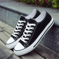 MEN'S SCHOOL SHOES Wanita CONVERS ALL STAR SHOES BLACK SHOES POLOS BLACK AND WHITE SHOES