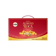 กล่องของขวัญ Roca Wedding Almond Chocolate Taffy Snack ขนมปังอบน้ำตาลทรายสีทอง ผลิตจากอเมริกา ของขวั