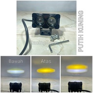 MATA Sql D3 Laser Spotlight 2 Eyes 2 Colors Highlow Full Iron Material