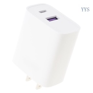 YYS US 2 Pin to USB Plug Travel Adapter Charger US Wall Charger Adapter with 2 USB Port American Tra