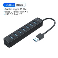 [ส่งจากไทย-ออกใบกำกับได้] ORICO USB 3.0 HUB Type C Power Supply HUB 4 Port USB Adapter For PC Laptop