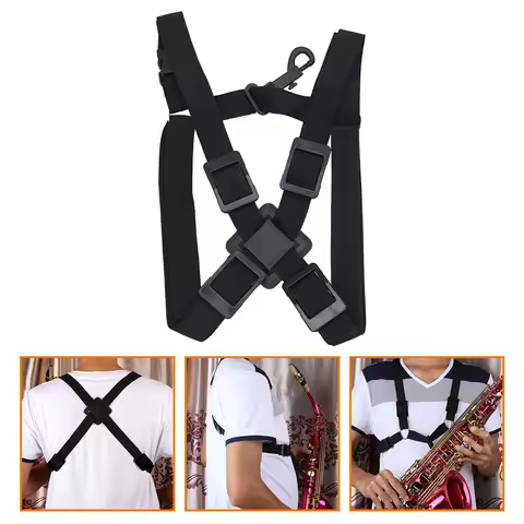 Adult Child Saxophone Harness Strap Adjustable Saxophone Strap Shoulder Strap Sax Harness Strap Sopr