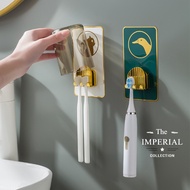 [Xhome] Toothbrush Holder with Cup - Imperial Collection, Strong Wall Sticker