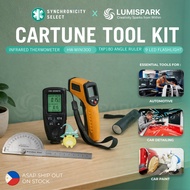 SYNCA Cartune Tool Kit | Infrared Thermometer, HW‐Mini 300, TXP 180 Angle Ruler & 9 LED Flashlight