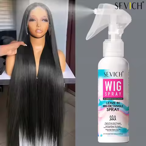SEVICH 100Ml Top Wig Care Solution Spray Anti Frizz Hair Protection For Synthetic Human Hair Conditi