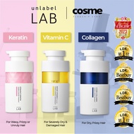 Unlabel LAB Haircare Repair Vitamin C / Hydro Collagen / Straight Keratin [Shampoo 400ml/Treatment 4