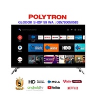 POLYTRON 50AG9953 Full HD Smart Android TV 50 Inch Digital DVB-T2 New