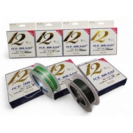 BULLZEN ICE BRAID 12X BRAIDED FISHING LINE 300M