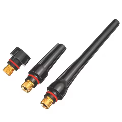 3Pcs Welding Torch Back Cap Set 57Y03/57Y04/57Y05 TIG Welding Torch Consumables Parts WP17/18/26 Wel