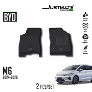 JUSTMATE BYD พรมปูพื้นรถยนต์ M6 2024 - 2028