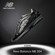 - New Balance 204L Patent Leather Black Low-Top Sneakers U204LMRA 3BMC