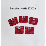 Nokia E71 Zin keyboard (as pictured)