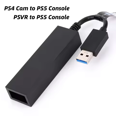 For Playstation 4 Camera Adapter for PS5 Console Mini Camera Adapter Mini Camera Connector for PS5 P