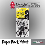 Little Joe Paper Black Velvet Car Air Freshener