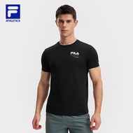 FILA CORE ATHLETICS FITNESS MEN Men Short Sleeve T-shirt (Black / White)