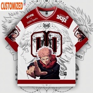 PREMIUM OVERSIZE ANIME JERSEY Jersey JUJUTSU 00 SERIES NUMBER JERSEY FULL Jersey