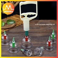 MIZONA 24 Cans Set Vacuum Cupping Machine Traditional Medicine Massage Therapy Suction Acupuncture