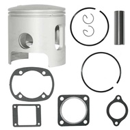 83 2 For Yamaha G1 2-Cycle Gas Golf Cart Top End Piston Kit W/ Gaskets 68Mm Bore W/