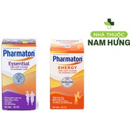 Pharmaton Essential and Pharmaton Energy Health Enhancing Food - Bottle of 30 tablets