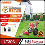 Newber OGAWA LT20N / LT20F Hand Push Lawn Mower Wheel Brush Cutter Mesin Rumput 51.7cc Free Gift Han