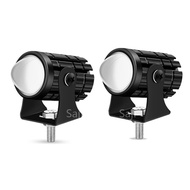 2สี ไฟสปอร์ตไลท์ 12V LED ไฟโปรเจคเตอร์ ไฟหน้ารถยนต์ ไฟมอเตอร์ไซค์ ไฟสปอตไลท์ ไฟท้าย ไฟสปอร์ตไลท์มอเต