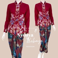 New Arrival 🔥🔥 NYONYA KEBAYA BAJU KURUNG KEBAYA NYONYA CANTIK KAIN PARIO (CODE:DBC)