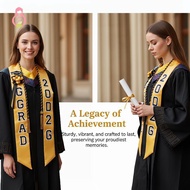 [DPGT] 2026 Braided Cord Lei For Memorable Bachelor Degree Graduation Celebration
