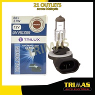 881 TRILUX H27W Halogen Fog Lamp Bulb Mentol Kereta (1PC)